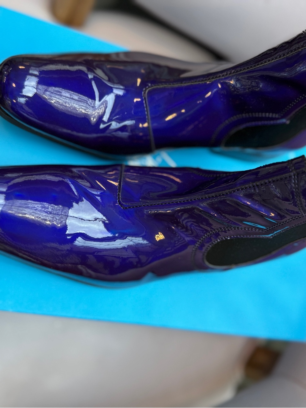 John Fluevog Executor Rigas Chelsea Boots Size 7M - Picture 8 of 14
